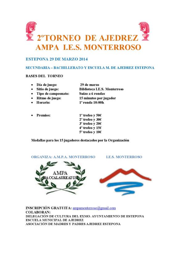 2º TORNEO AJEDREZ AMPA MONTERROSO 2014-001