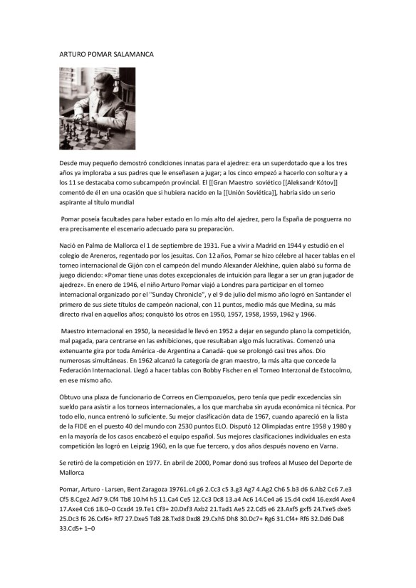 ARTURO POMAR SALAMANCA
