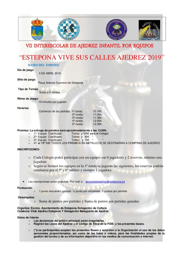 BASES 7º INTERESCOLAR POR EQUIPOS 2019 nuevo