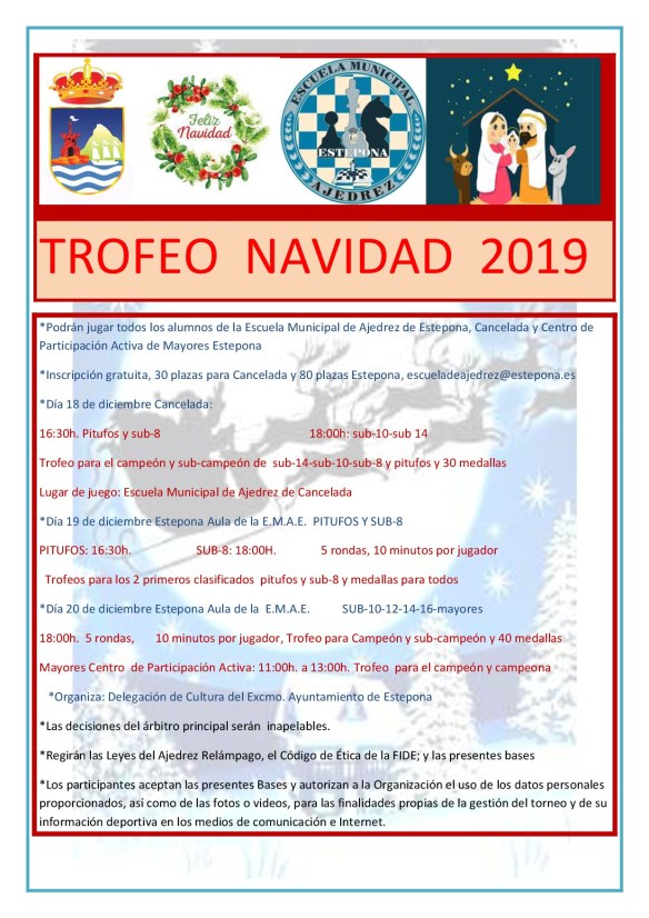BASES TROFEO NAVIDAD 2019 (1)